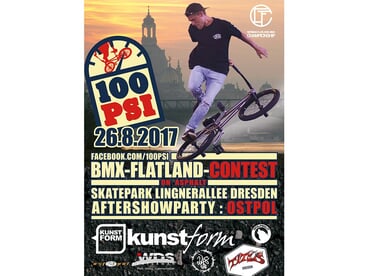 BMX Flatland "100PSI" Contest 2017